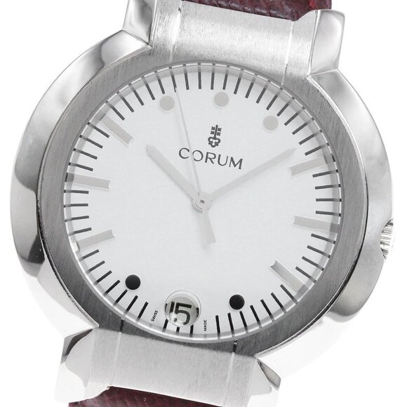 CORUM Date white Dial Quartz Boy's Watch_837784 - Picture 1 of 6